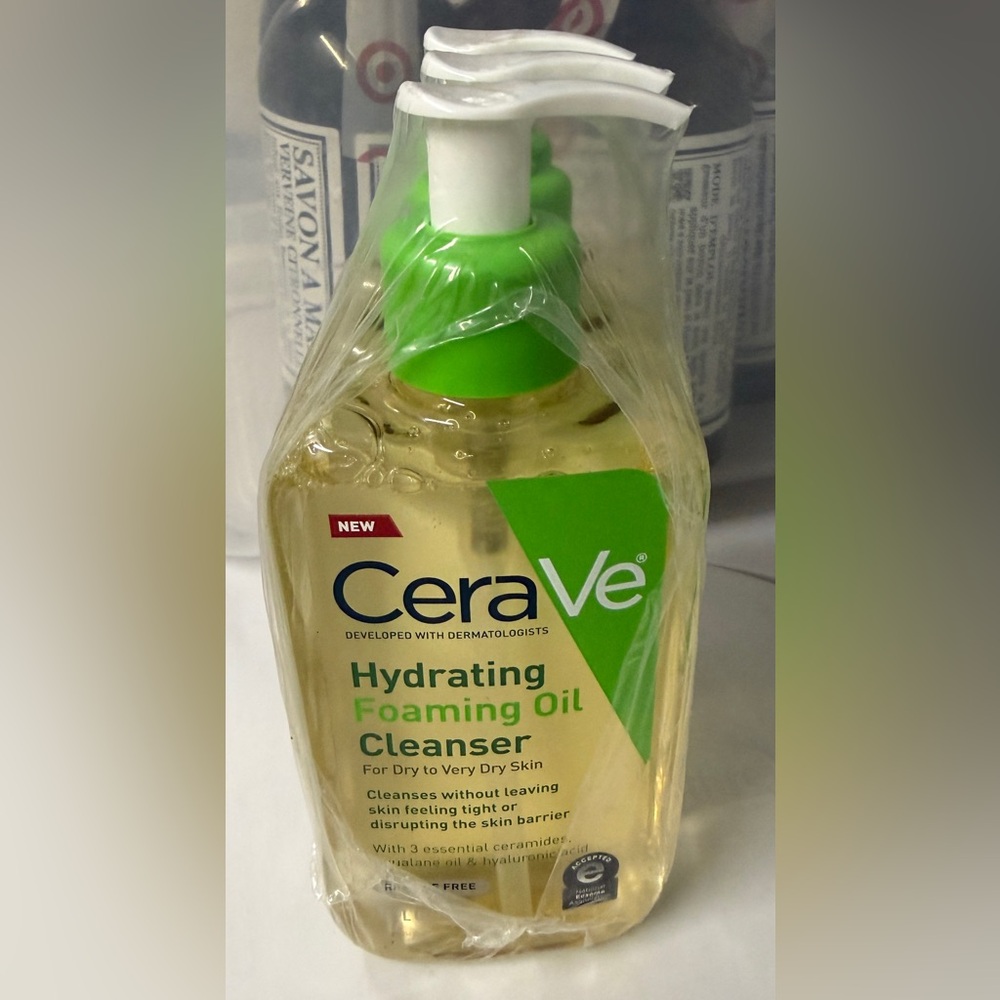 3 PACKS OF CeraVe Hydrating Oil Face Cleanser 8 fl‎ oz